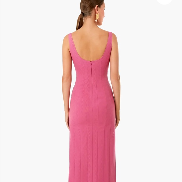 NWT STAUD Lollipop Portrait Pink Dress - size 6 - Picture 3 of 6